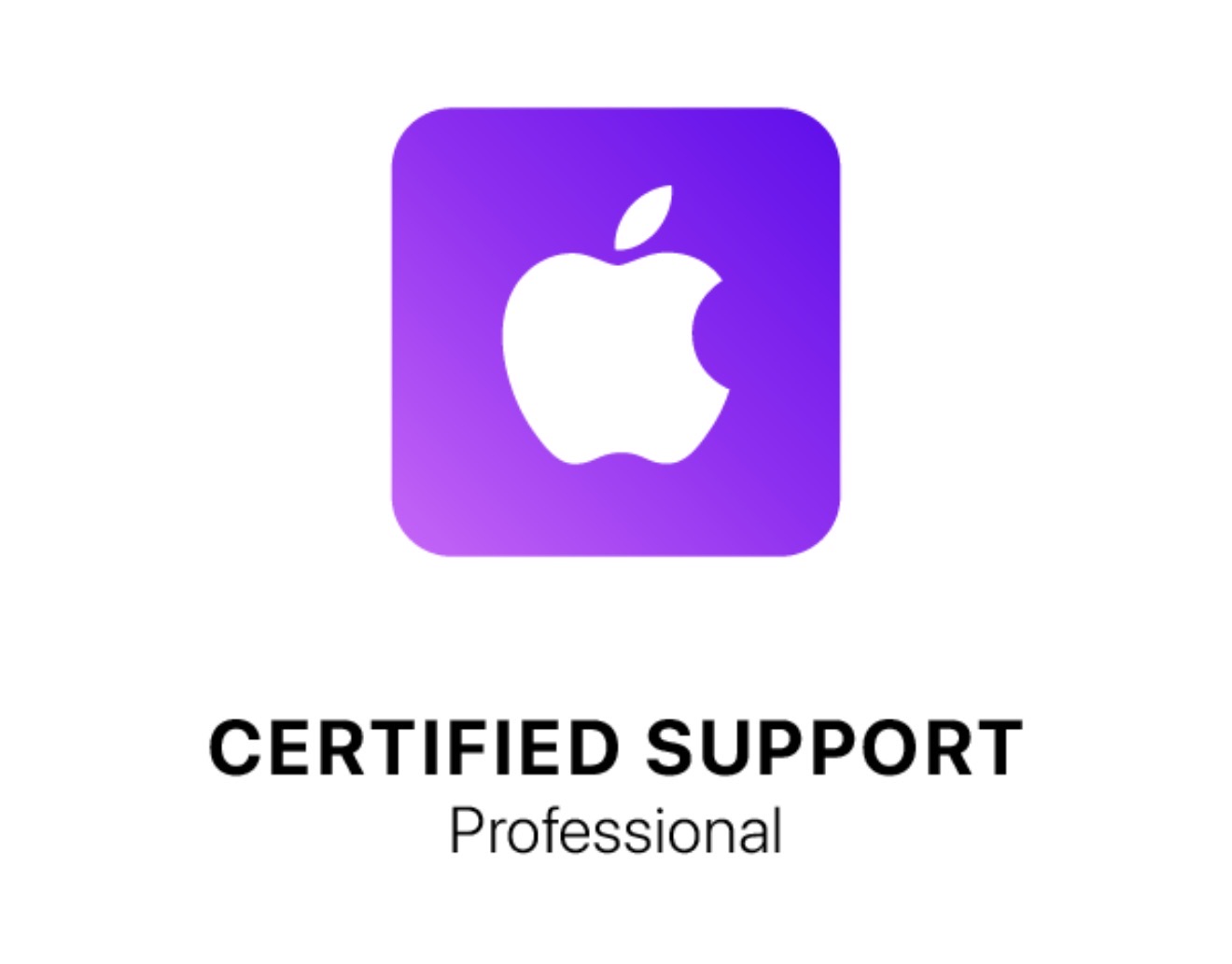 Apple Certified Support Professional Badge